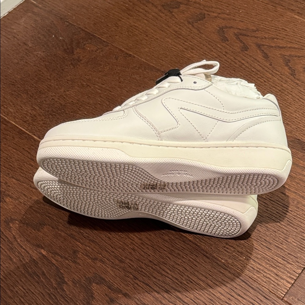 NWT Rag & Bone Retro Court White Sneakers Size 6.5 - Picture 7 of 8